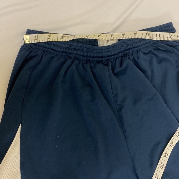BADGER Sport Athletic Shorts - Blue/White - Size Large - Picture 6 of 7